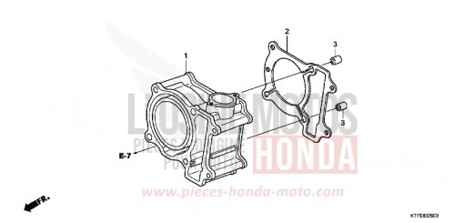 CYLINDRE SH125B de 2011